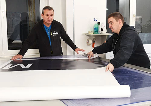 Kaschierung Large Format, copy-print